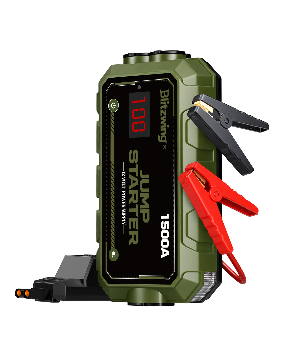 1500A Jump Starter 12V Portable Jump Box for 6L Gas 3L Diesel